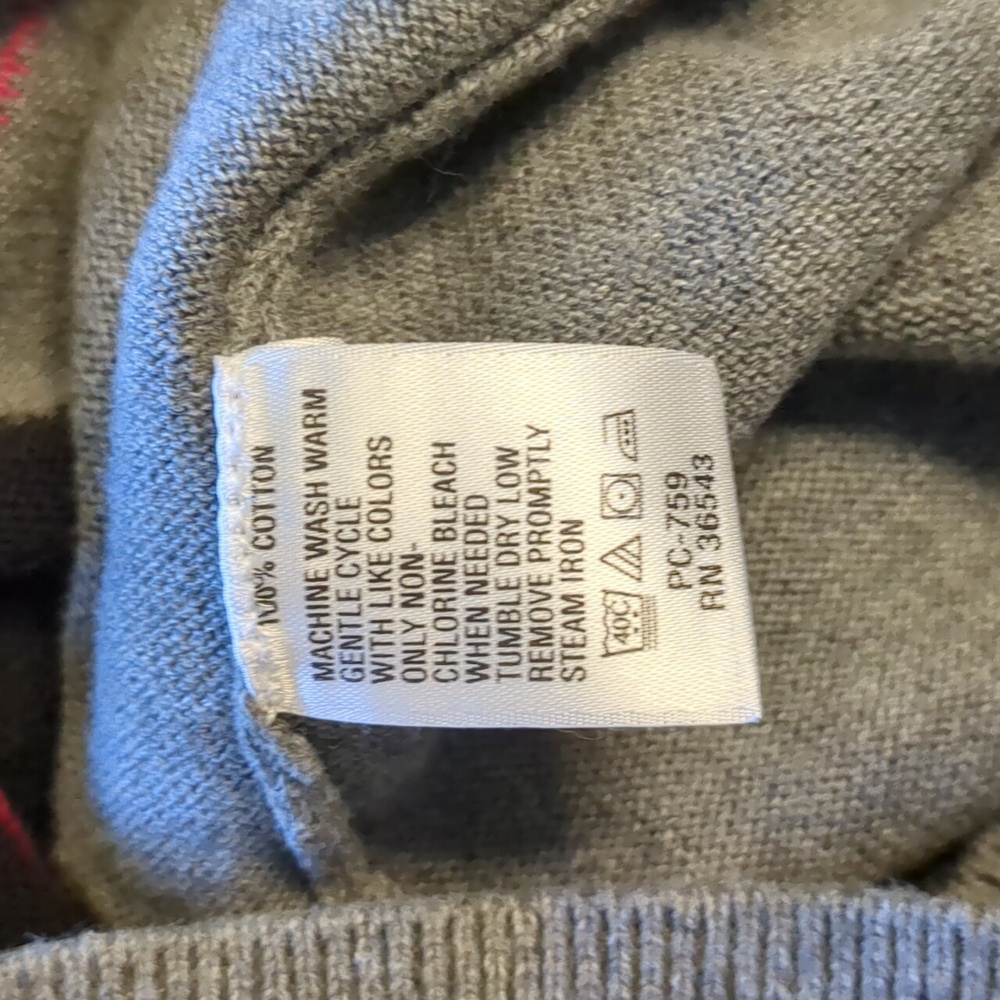 Izod Women's Sweater Short Sleeve L - Picture 4 of 8